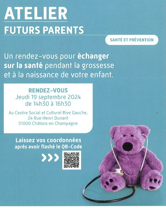 Atelier Futurs Parents à Châlons en Champagne