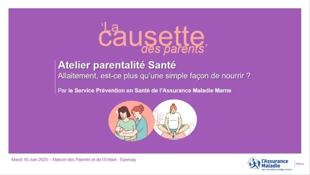 Atelier parentalité Santé « Manger et allaiter : trouver l'équilibre pour bébé et maman »