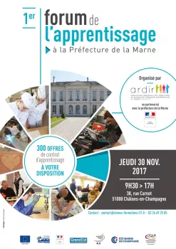 Le 1er forum de l’Apprentissage à la préfecture de la Marne