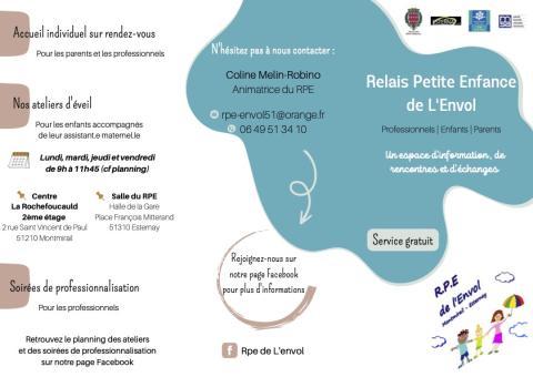 flyer du RPE L'envol