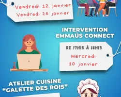  Newsletter avec les activités du mois de Janvier du Club Famille