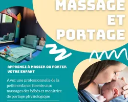 Atelier massage bébé et portage physiologique