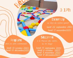 Bébé gym 0-3 ans (atelier parent enfant)