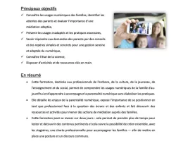 18/09/2026 - Atelier « Accompagner la parentalité numérique »