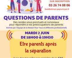 Questions de parents : être parents après la séparation