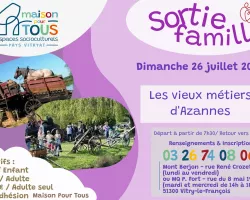 Sortie famille – Fête des Vieux Métiers à Azannes