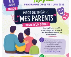 Micro-Folie : Pièce de théâtre "Mes parents"