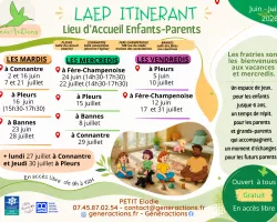 Les rencontres du Lieu d'Accueil Enfants Parents