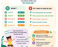 Les z'animations de l'été - GénérActions