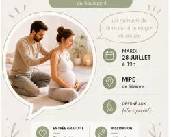 Atelier massage pré-natal en duo