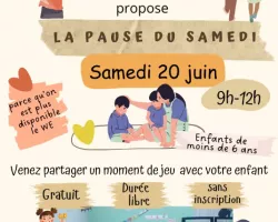 L'arche des familles - la pause du samedi ! 