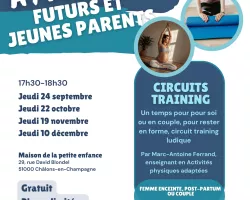 Parcours training sportifs et ludiques / futurs et jeunes parents