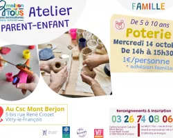 ATELIER PARENT-ENFANT POTERIE