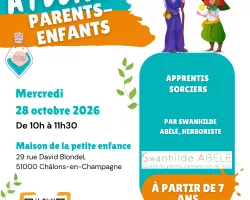 Atelier parent-enfant "Apprentis sorciers - découverte des plantes"