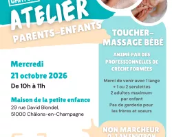 Atelier Toucher massage bébé