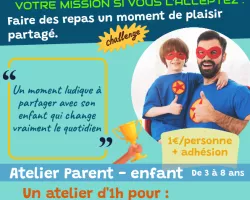 Les p'tits défis du quotidien : Des repas sereins et équilibré