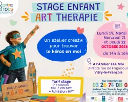 Stage art-thérapie enfant