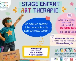 Stage art-thérapie enfant
