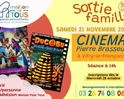 Sortie famille : Cinéma