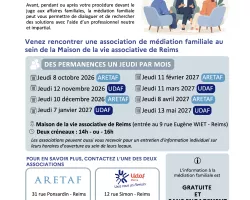 ﻿Permanences d'information sur la médiation familiale