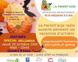 Création de décors d'halloween pour la Parent'aise
