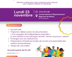Repères sur le développement du jeune enfant, regards croisés et initiatives des familles
