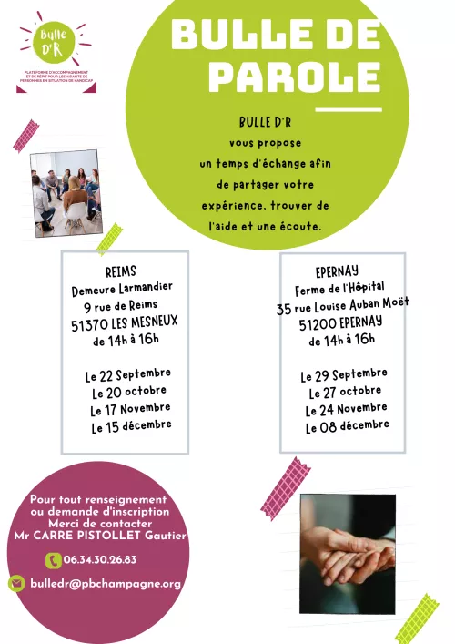 Bulle de parole proposé par Bulle d'R