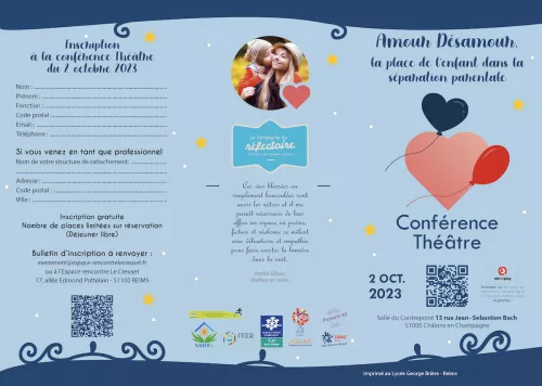 Depliant conference theâtre