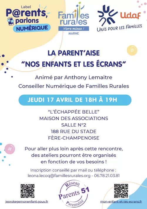 Parentatlité numérique Fère-Champenoise