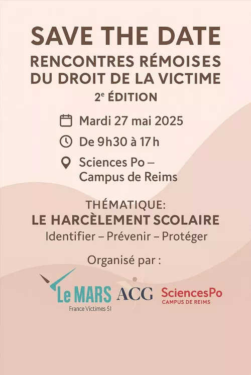 RENCONTRES RÉMOISES DU DROIT DE LA VICTIME