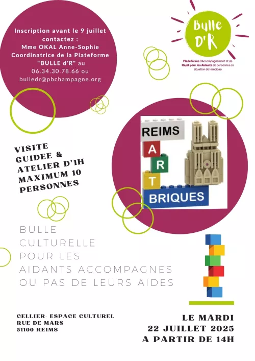 Bulle d'R : Visite guidée de l’exposition art et briques au Cellier