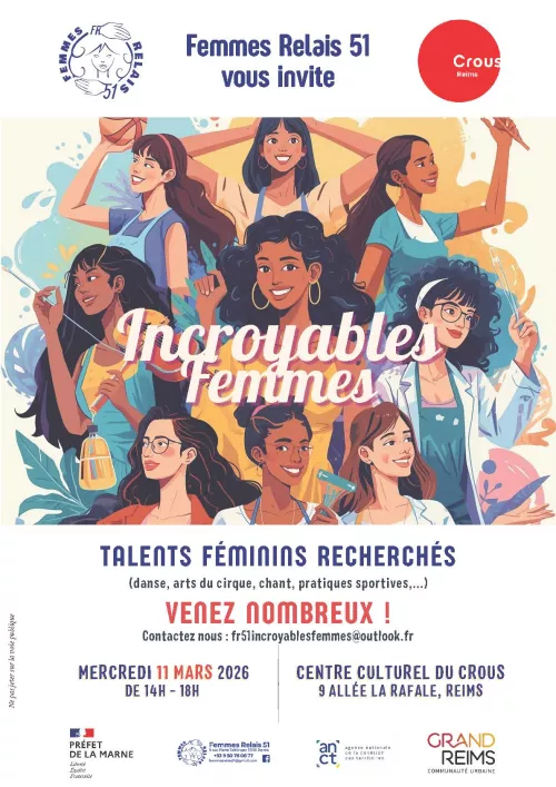 Incroyables femmes - 11 mars 2026