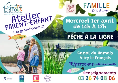 ATELIER PARENT-ENFANT “PÊCHE À LA LIGNE“