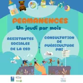 PERMANENCES ASSISTANTES SOCIALES ET CONSULTATION DE PUERICULTURE 