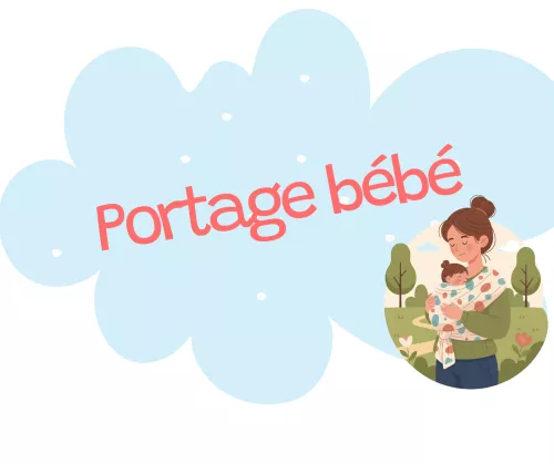 visuel portage bébé
