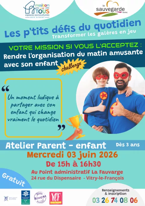 LES P'TITS DEFIS DU QUOTIDIEN