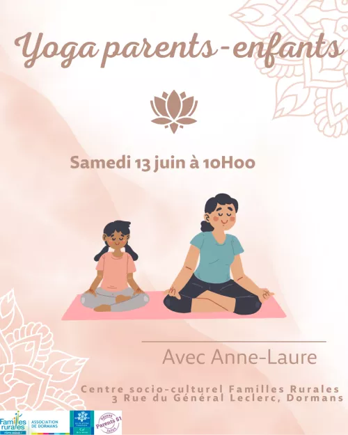 Yoga parents-enfants style zen 