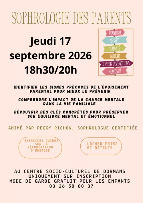 Flyer Sophrologie 