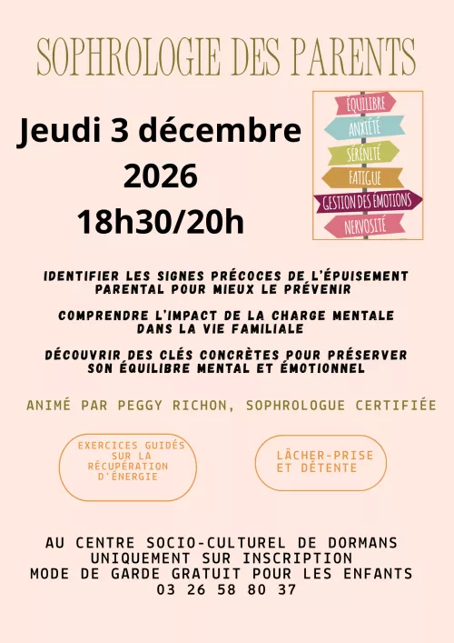 Flyer Sophrologie 