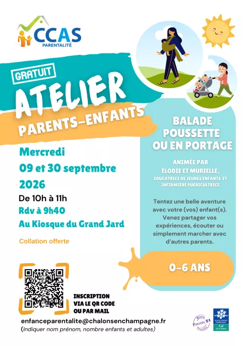 Balade poussette et portage