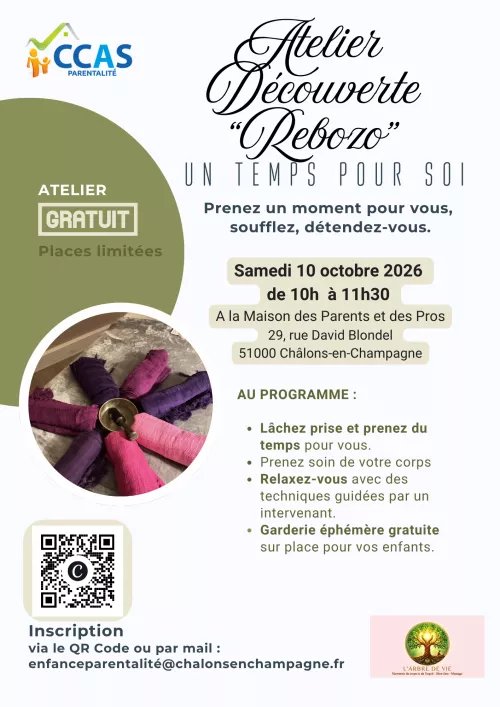 Pause parent "détente - découverte rebozo"