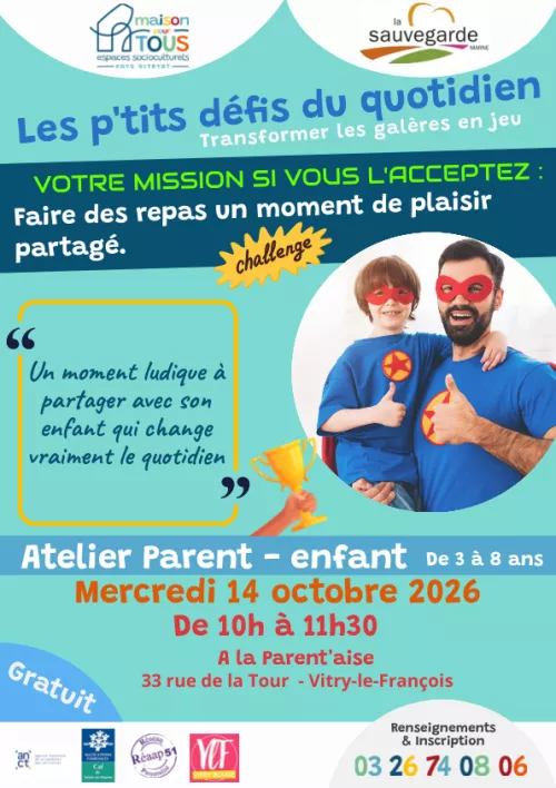 affiche pt'its défis du quotidien