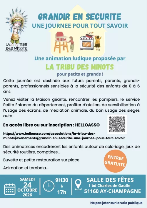 Grandir en sécurité : une journée pour tout savoir