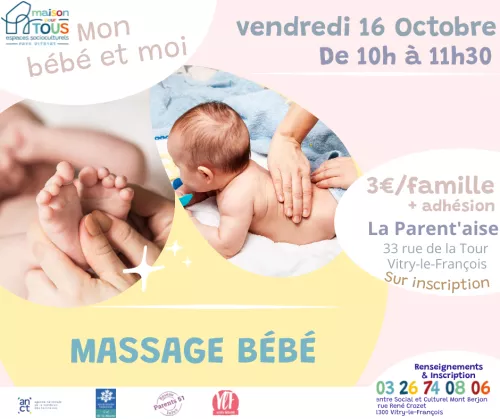 Massage bébé