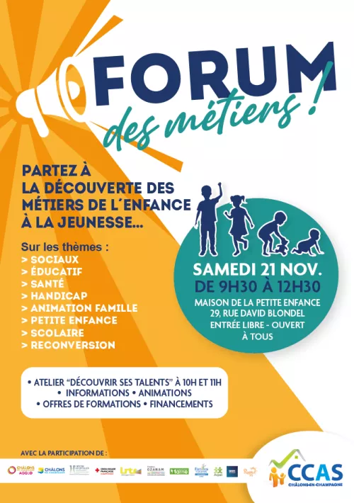 Forum métiers Petite enfance et jeunesse