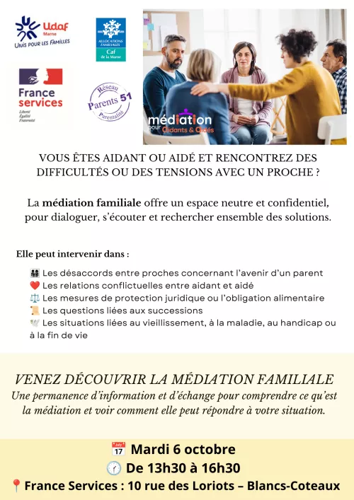 Venez découvrir la médiation familiale