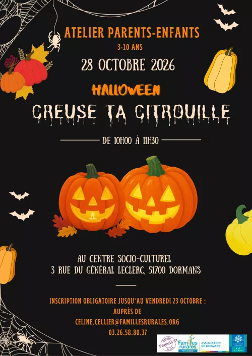 Atelier enfants/parents Halloween