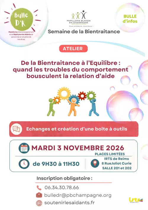 De la Bientraitance à l’Equilibre : quand les troubles du comportement bousculent la relation d’aide