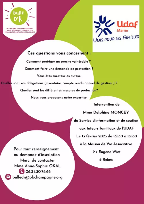 Plateforme d'accompagnement et de repit pour les aidants de personnes en situation de Handicap