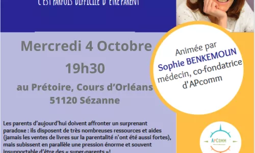 affiche conférence burn-out